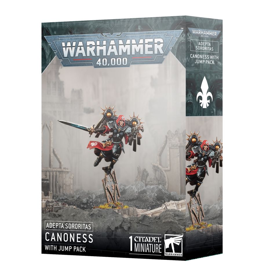 Canoness with jump pack