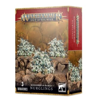 Alternative view of Maggotkin of Nurgle: Nurglings