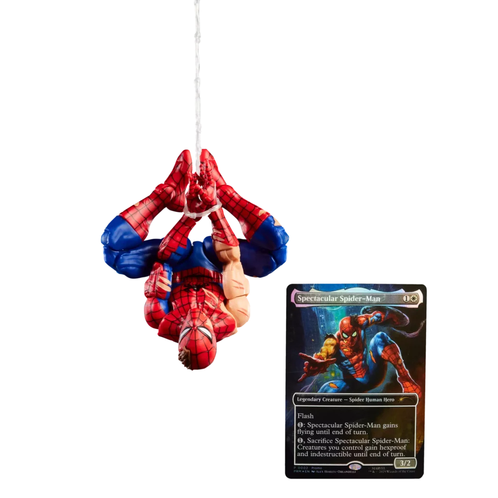 Marvel Legends Series Magic: The Gathering Battle-Damaged Spider-Man
