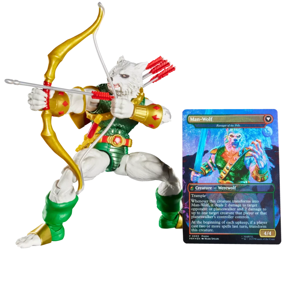 Marvel Legends Series Magic: The Gathering Man-Wolf