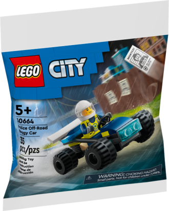 Alternative view of Police Off-Road Buggy Car polybag