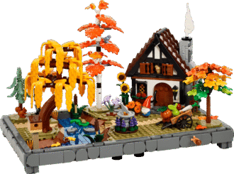 Autumn Cottage Garden