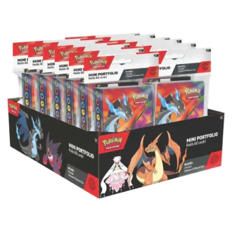 Alternative view of Pokémon TCG: Mini Portfolio 2026 comes with 1 x booster pack (Phantasmal Flames)