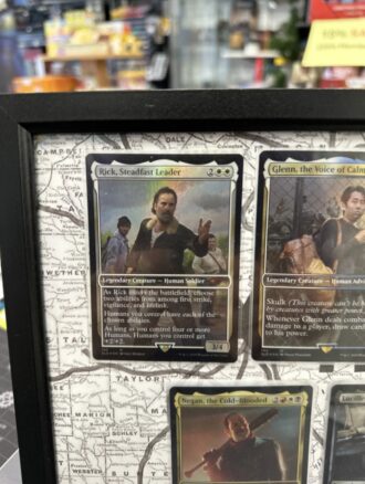 Alternative view of Secret Lair x The Walking Dead - Mounted In Custom Frame