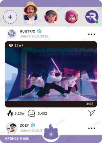KPop Demon Hunters Classic Edition Series 1 – Train Battle (R-08)