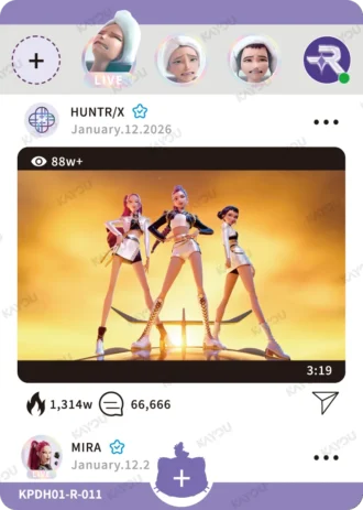 KPop Demon Hunters Classic Edition Series 1 – Golden (R-11)