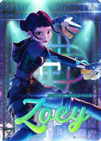 KPop Demon Hunters Energy Edition Series 1 – Zoey (BP-03) (Copy)