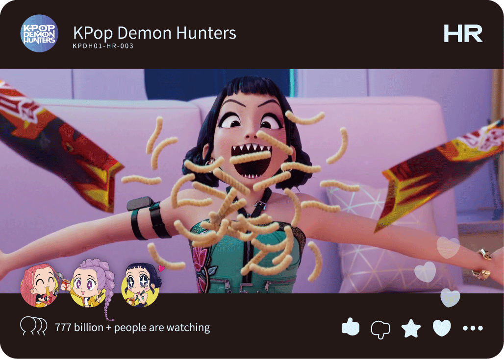 KPop Demon Hunters Energy Edition Series 1 – Snack Attack (HR-03)