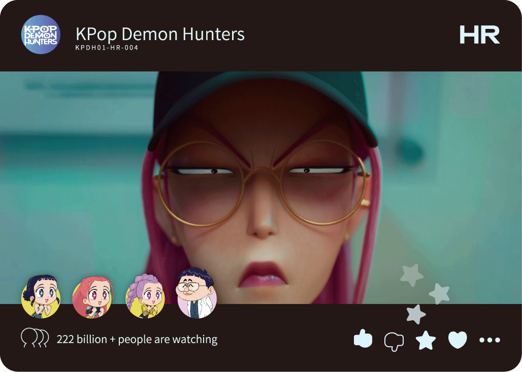 KPop Demon Hunters Energy Edition Series 1 – Intimidate (HR-04)