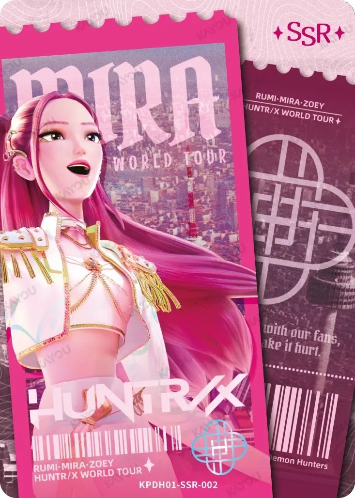 KPop Demon Hunters Energy Edition Series 1 – Mira (SSR-02)