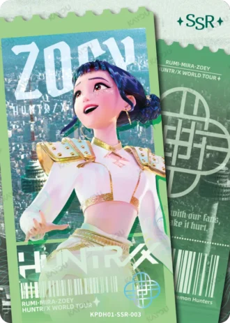 KPop Demon Hunters Energy Edition Series 1 – Zoey (SSR-03)