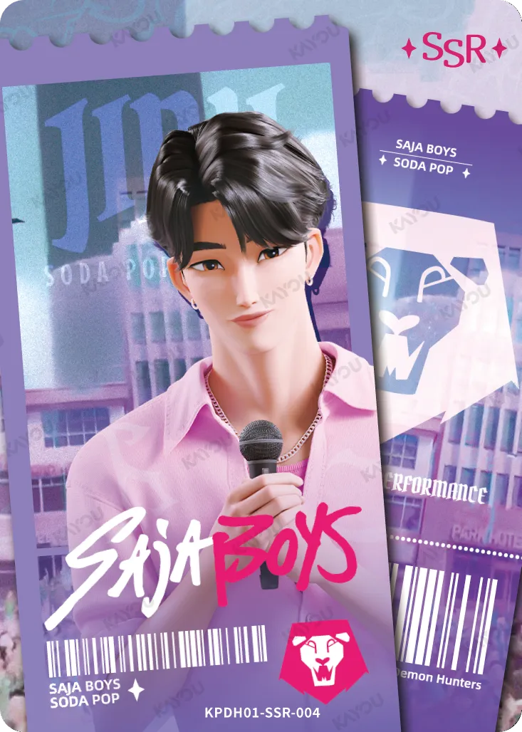 KPop Demon Hunters Energy Edition Series 1 – Jinu (SSR-04)