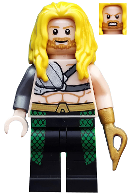 Lego Aquaman, DC Super Heroes (Minifigure Only without Stand and Accessories) (colsh03)