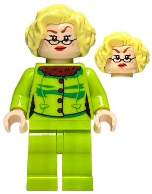 Lego Rita Skeeter - Lime Jacket Minifigure (hp442)