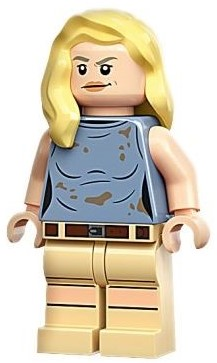 Lego Dr. Ellie Sattler - Sand Blue Sleeveless Shirt Minifigure (jw110)