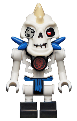 Lego Nuckal (Skulkin) - Vertical Grip Hands Minifigure (njo0003)