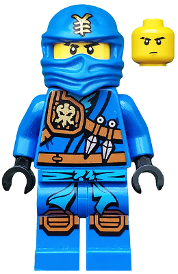 Lego Jay (Jungle Robe) - Tournament of Elements Minifigure (njo0128)