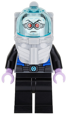 Lego Mr. Freeze, Black Minifigure (sh0355)