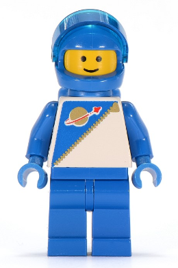 Lego Futuron - Blue Minifigure (sp014)