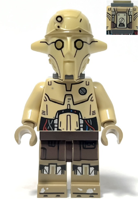 Lego Professor Huyang Minifigure (sw1299)